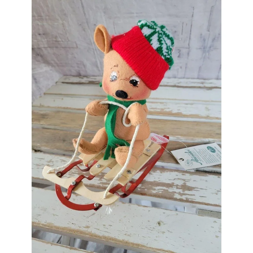 AnnaLee‎ bearing down sledding sled home display xm